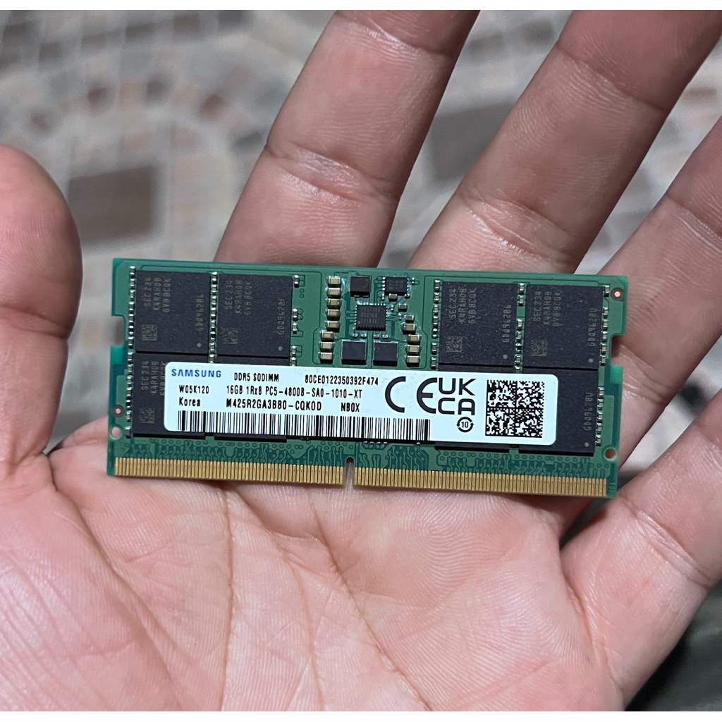 RAM Samsung 16GB DDR5 SODIMM
