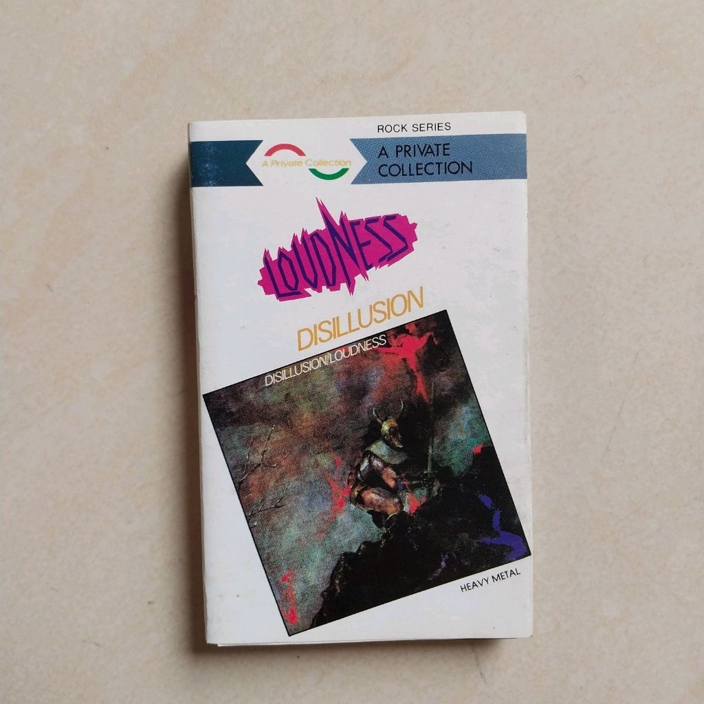 KASET PITA LOUDNESS ALBUM DISILLUSION