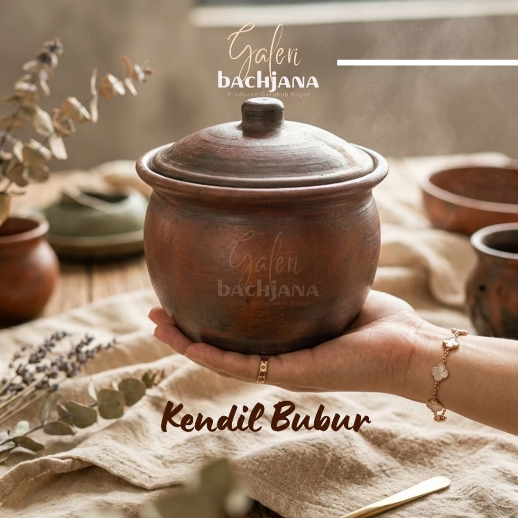 Kendil Bubur Tanah Liat / Kendil Gerabah