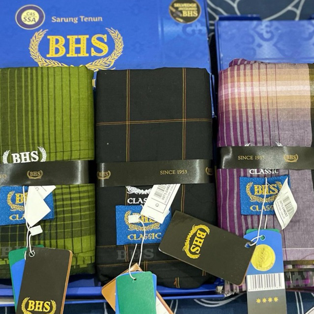 BHS CLASSIC GOLD ORIGINALL | Sarung Tenun BHS Classic Gold