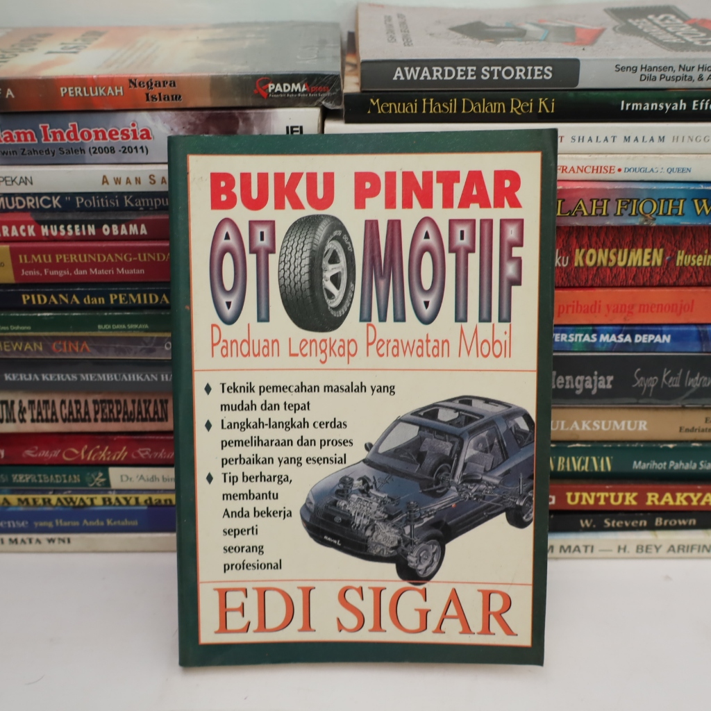 BUKU PINTAR OTOMOTIF PANDUAN LENGKAP PERAWATAN MOBIL
