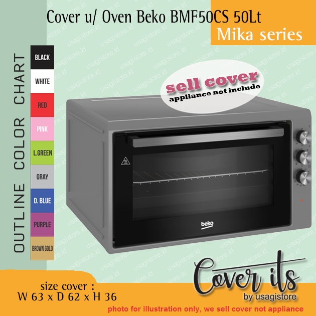 COVER UNTUK OVEN BEKO BMF50CS 50LT