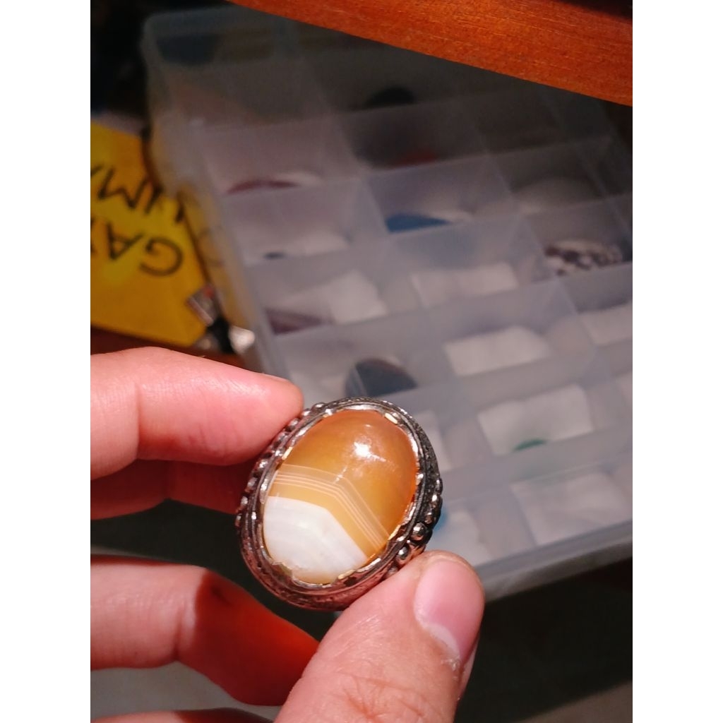 CINCIN AKIK NATURAL JUNJUNG DRAJAT(JUNDER)