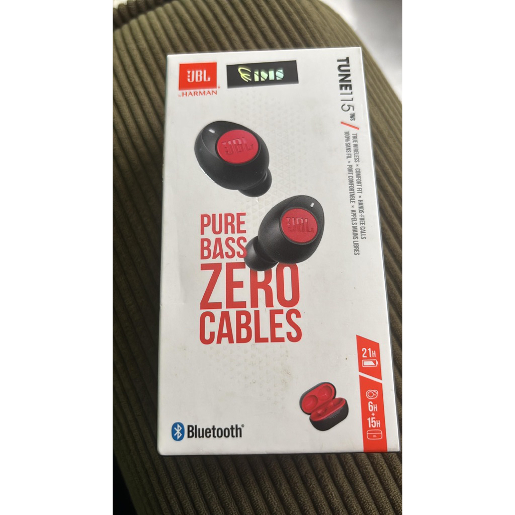 JBL TUNE 115 TWS WIRELESS EARBUDS NEW