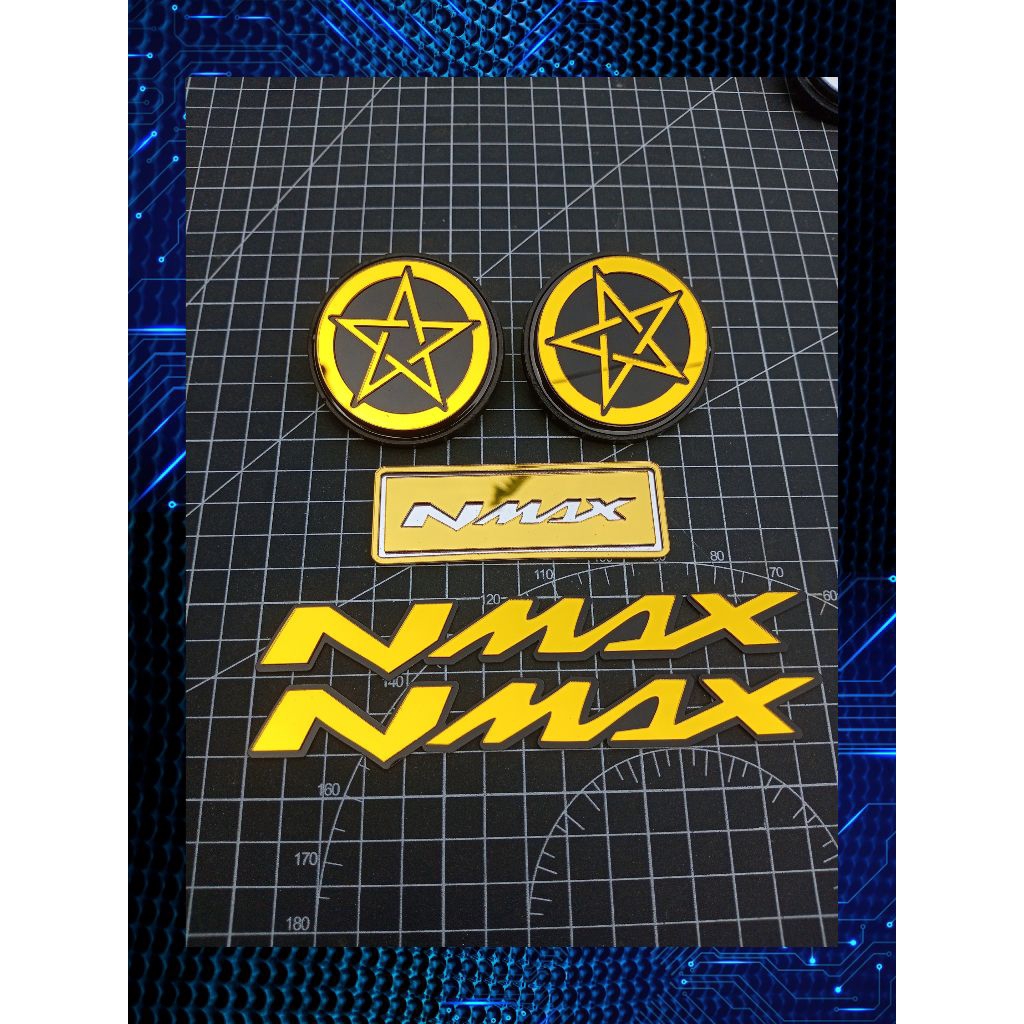 Emblem Nmax Paket Lengkap Nmax New Nmax Old Nmax Turbo Aksesories Motor