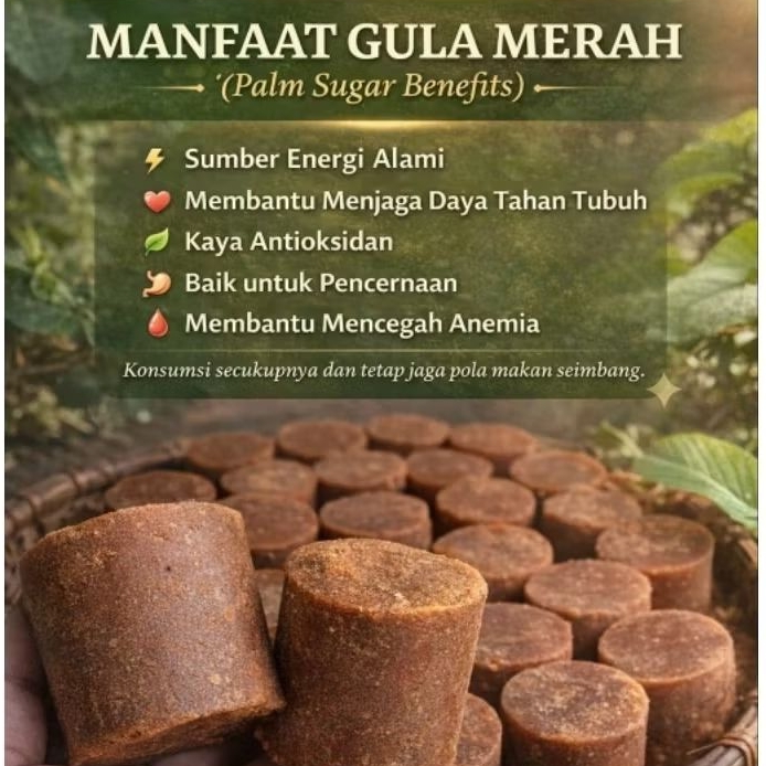 Gula aren Asli/Gula Merah/Gula Kawung Cianjur