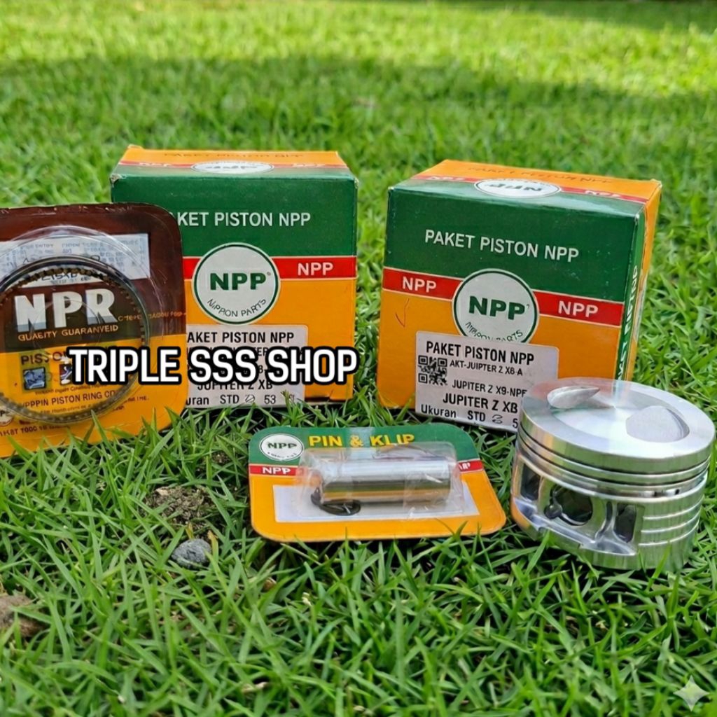 PISTON KIT NPP (BORE UP) YAMAHA JUPITER Z XB UKURAN DIAMETER 53-54