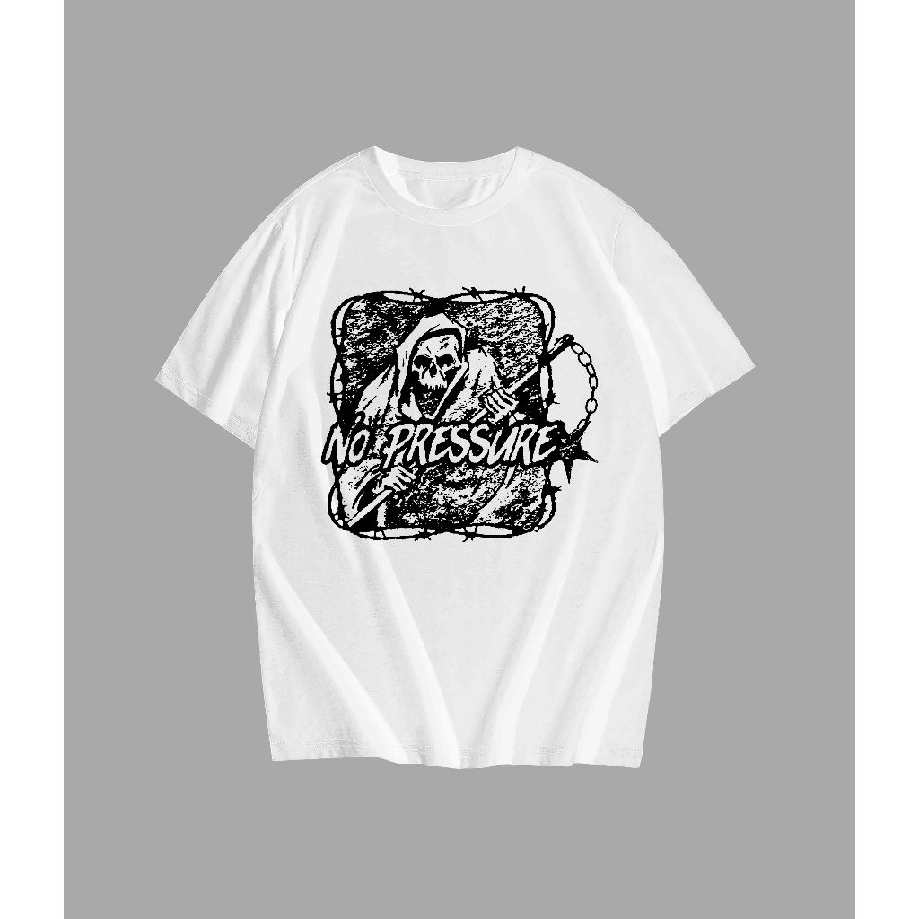 No Pressure Band Tshirt - Skull