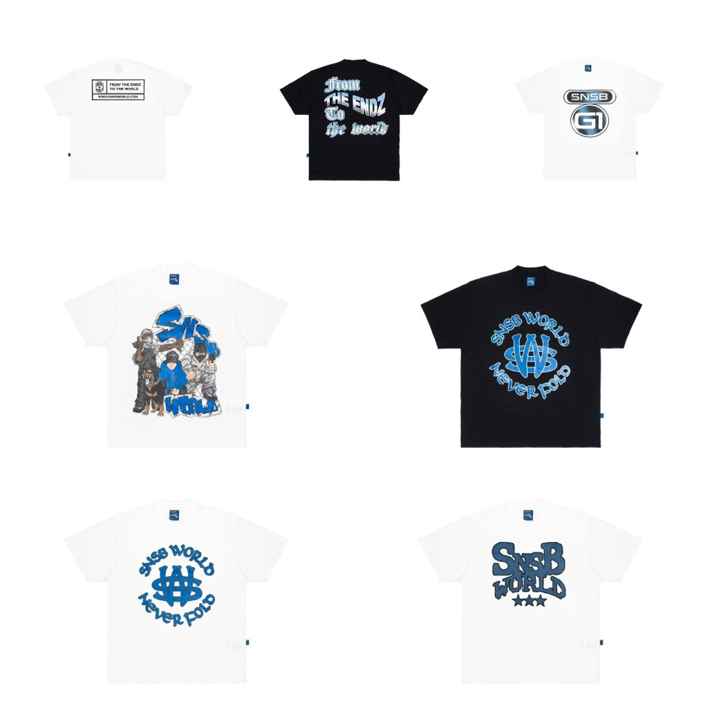 (100%Original) SNSB | SIZE S-L | Brand New | TShirt SNSB | SNSB WORLD | snsbworld | TS SNSB | KAOS S