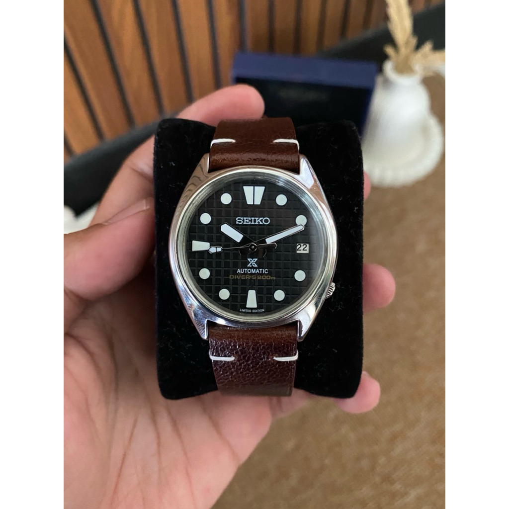 Jam Tangan Pria Seiko Cal.6309 Vintage Dial Mod Automatic Second