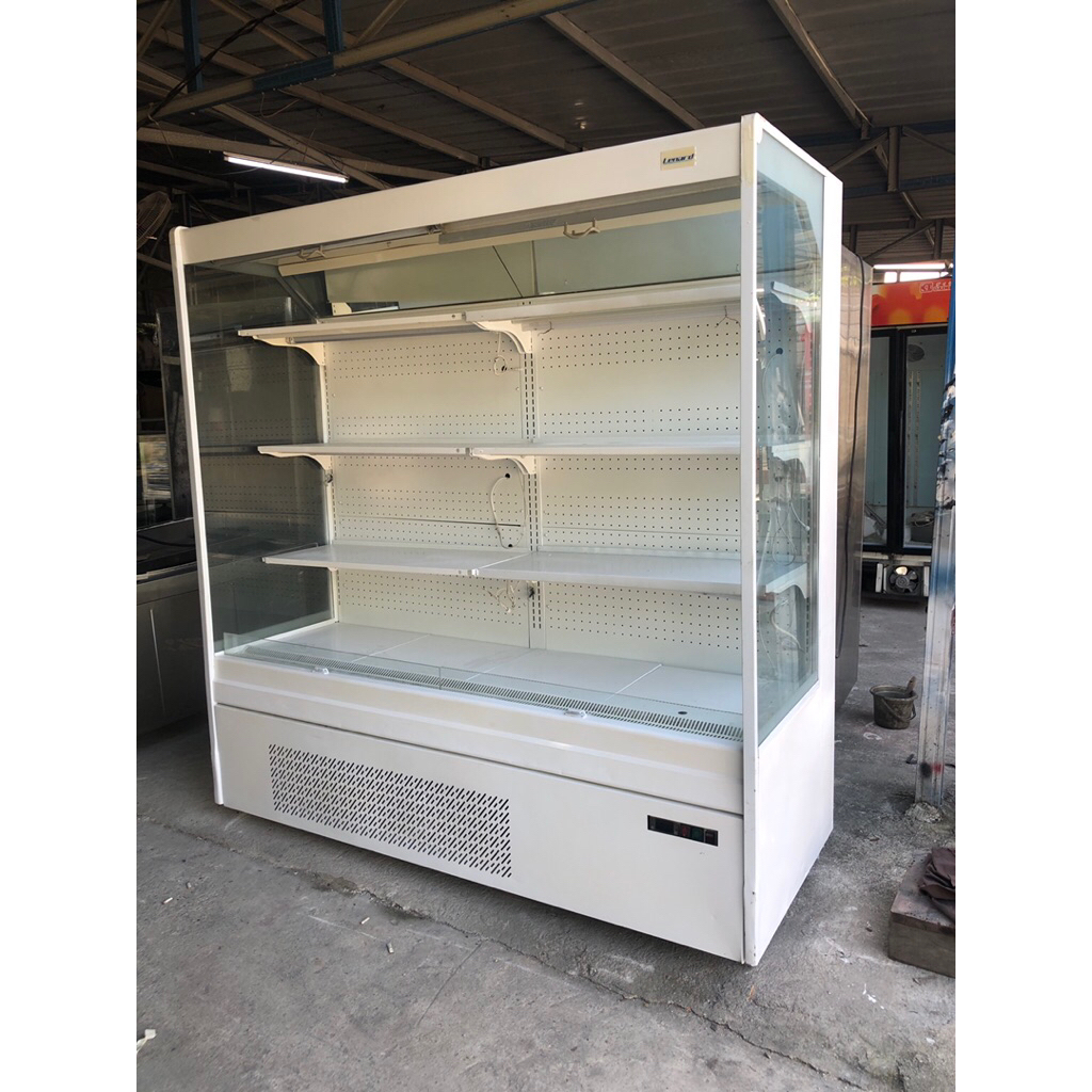 Showcase Bekas / Showcase Open Chiller untuk pendingin Buah dan Sayuran