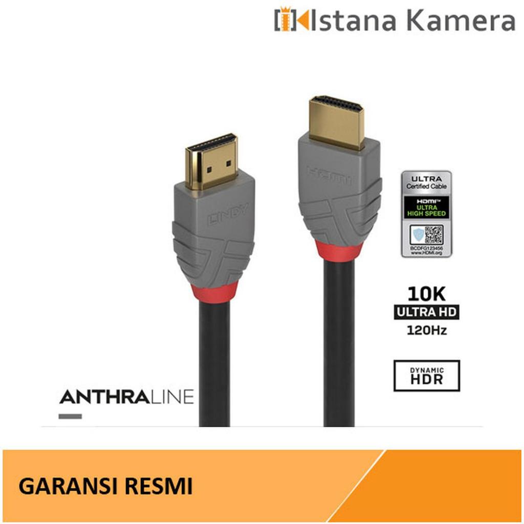 Lindy Kabel HDMI Ultra high Speed HDMI to HDMI Anthra 1M 2M - 36952 36953