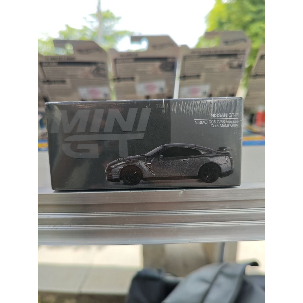 Mini GT "Nissan GTR Nismo R35 CRS version" Dark Metal Grey