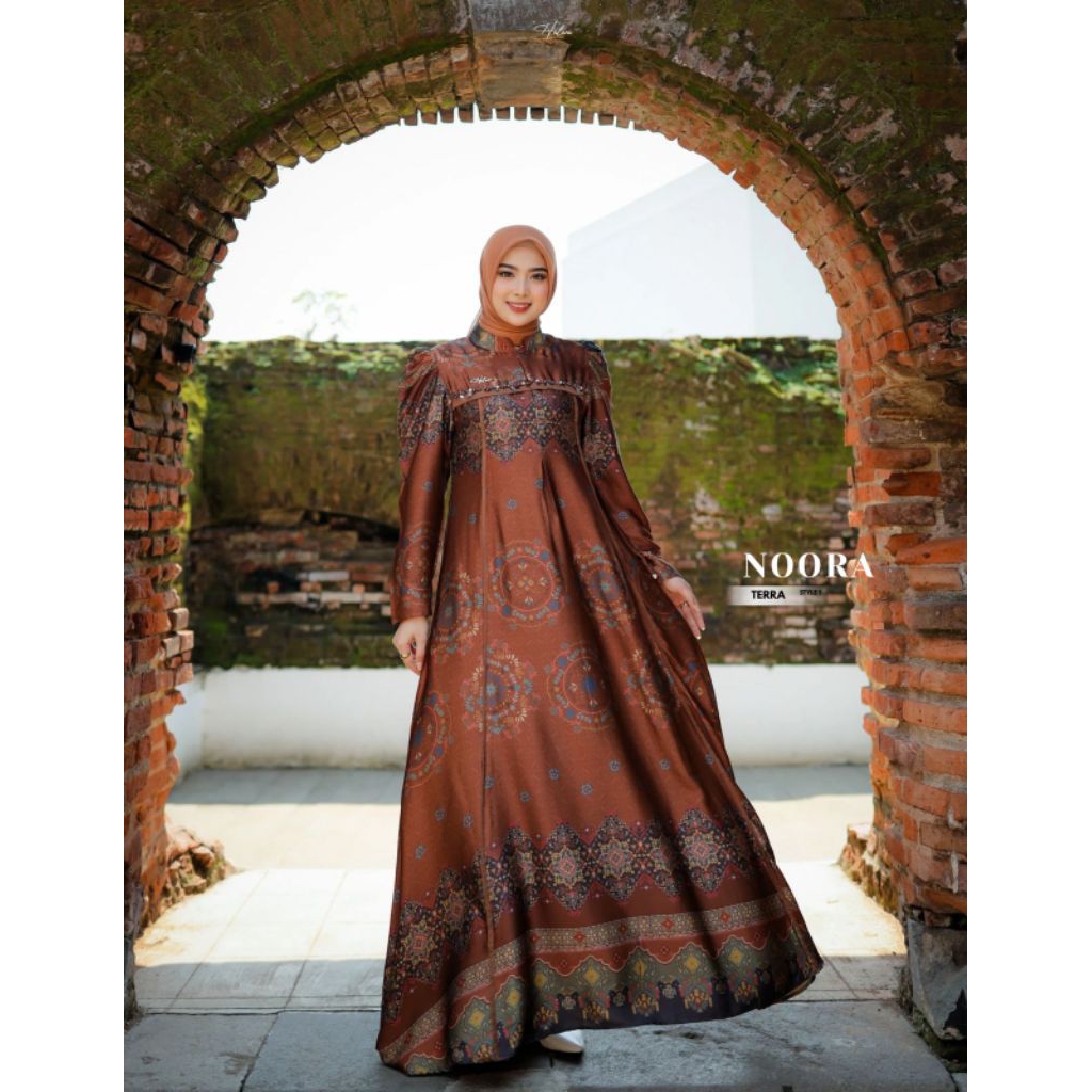 NEW ARRIVAL NOORA DRESS STYLE 1 & 2 ORI BY HALWA//KONDANGAN//2026//PREMIUM