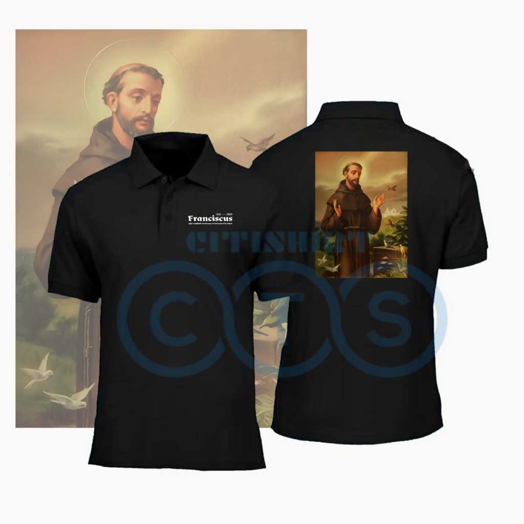 BAJU KERAH FRANCISCUS YUBILEUM 2026 SERAGAM YUBELIUM ST FRANCIS SANTO FRANSISKUS ACARA GEREJA KATOLI