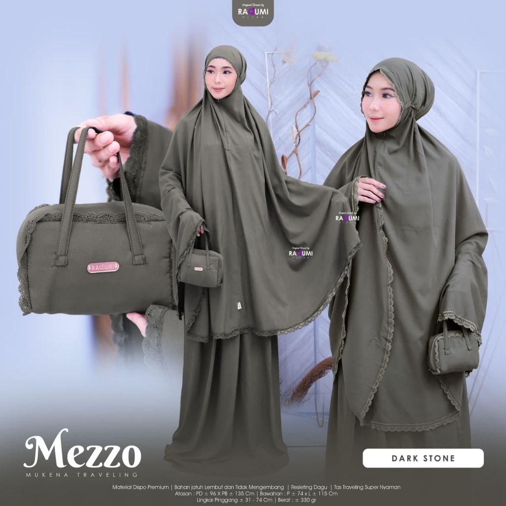 MEZZO MUKENA TRAVELING BY RAQUMI HIJAB