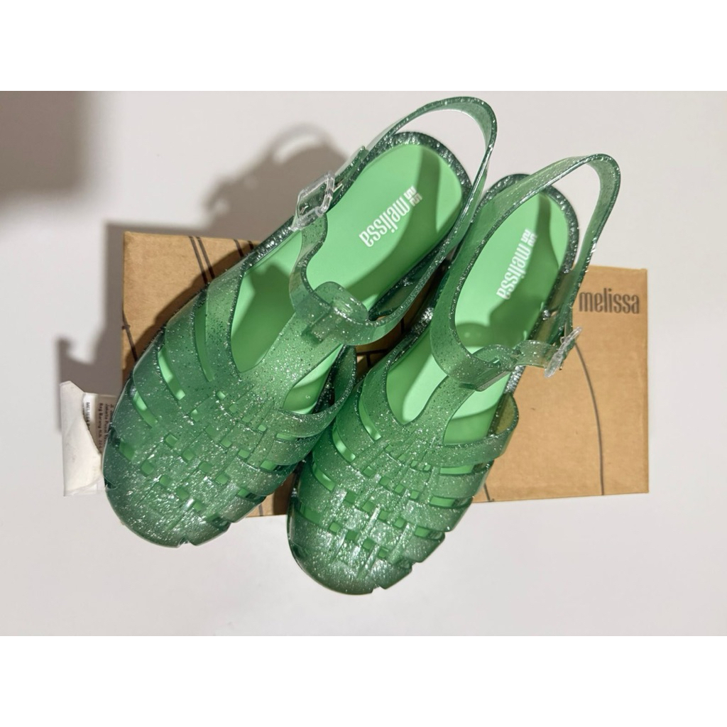 Melissa Possession Shiny AD - Glitter Green