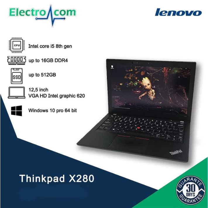 Obral Lenovo Thinkpad X280 Core i5 Gen8 RAM 16GB SSD 512GB Ultrabook