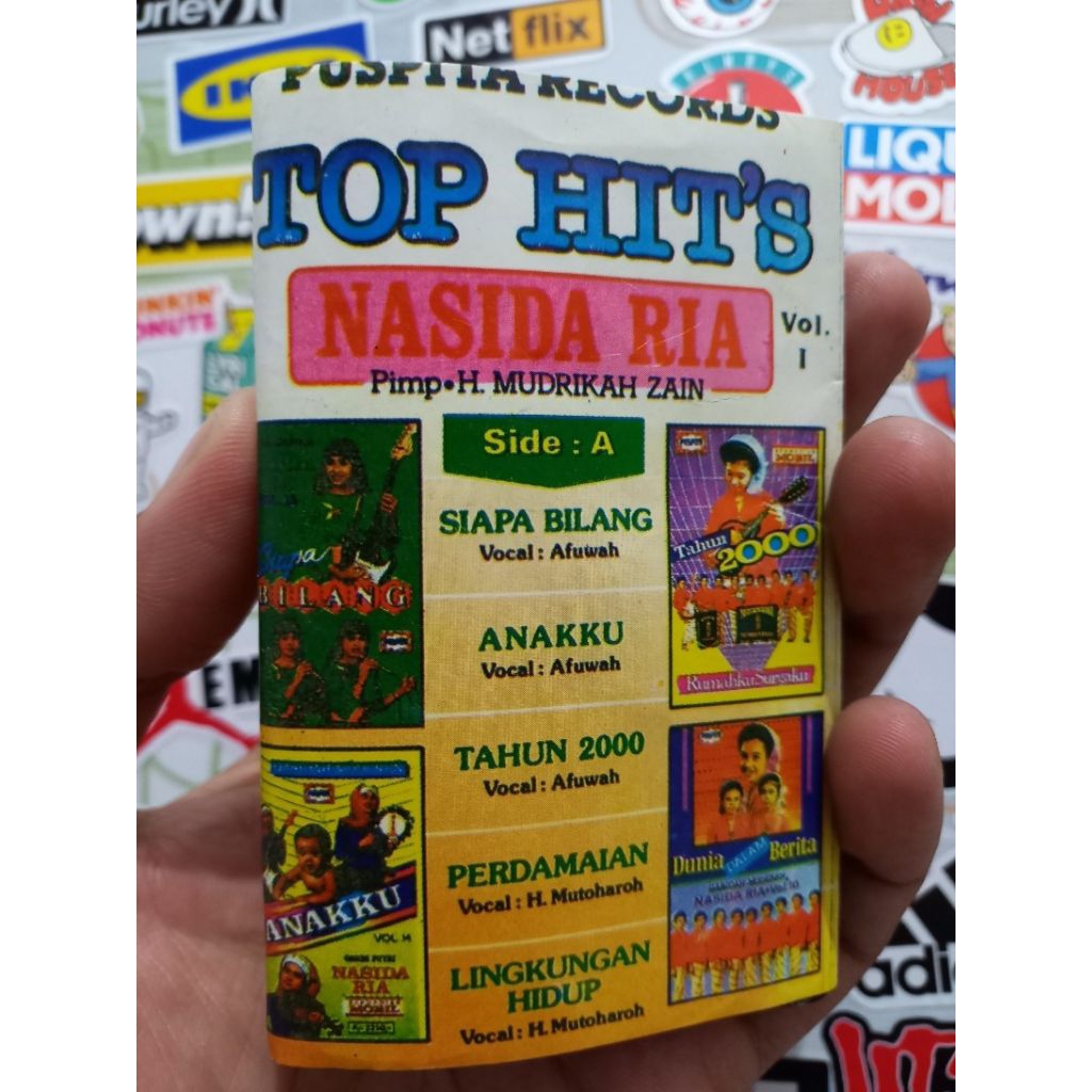 Kaset Pita Nasida Ria - Top Hits (Bootleg Jadul)