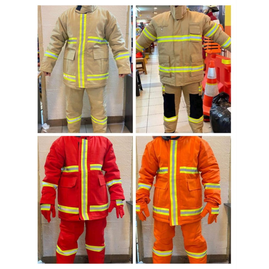 Seragam Pemadam Kebakaran Nomex IIIA / Baju Pemadam Nomex IIIA / Baju Pemadam Nomex