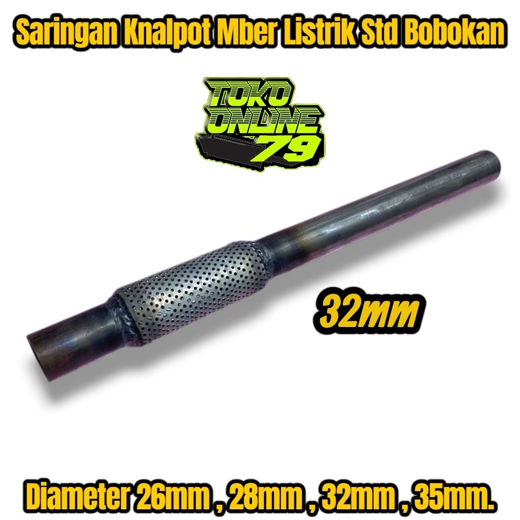 Saringan knalpot mber listrik metic vario beat scoopy mio dll