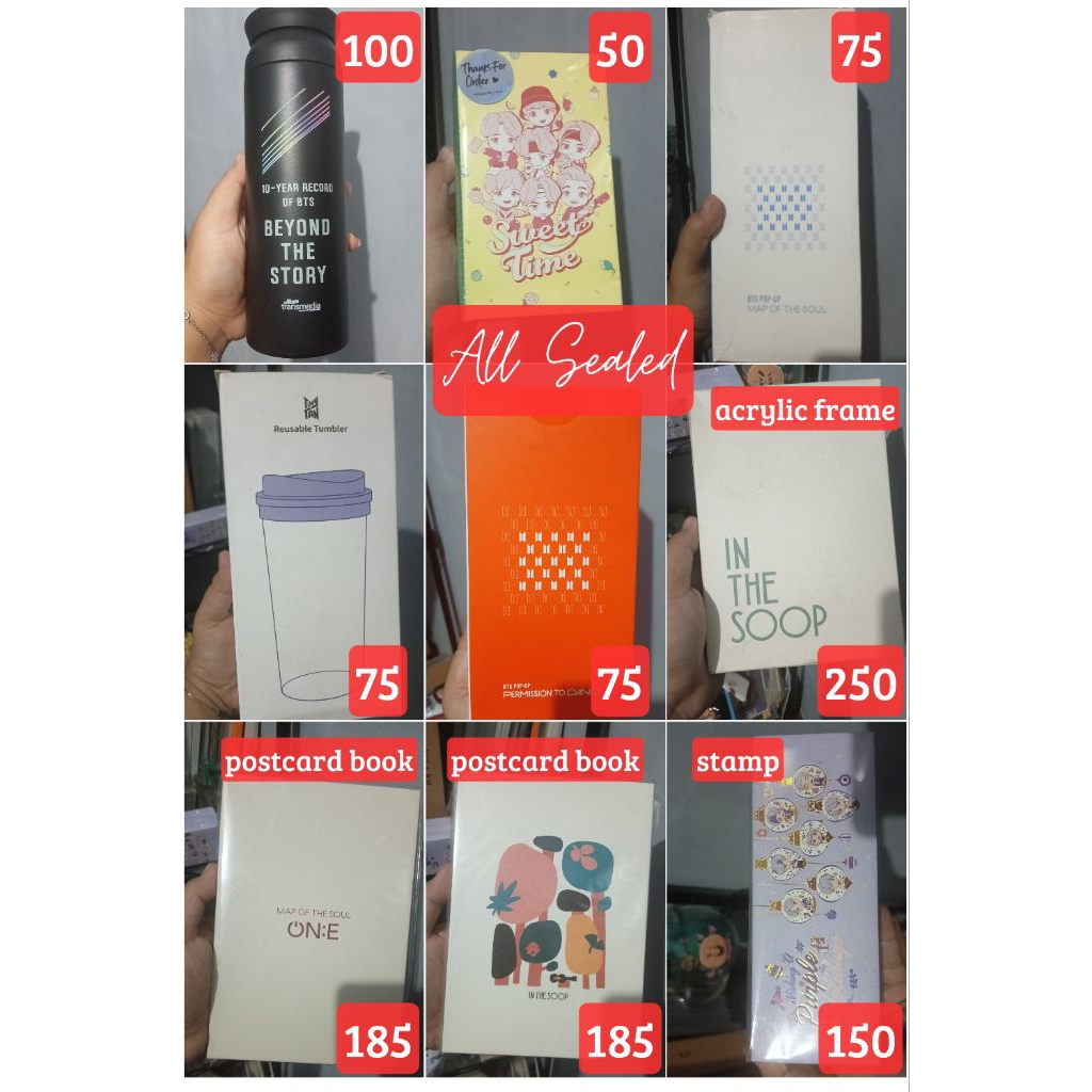 BTS TUMBLER OFFICIAL