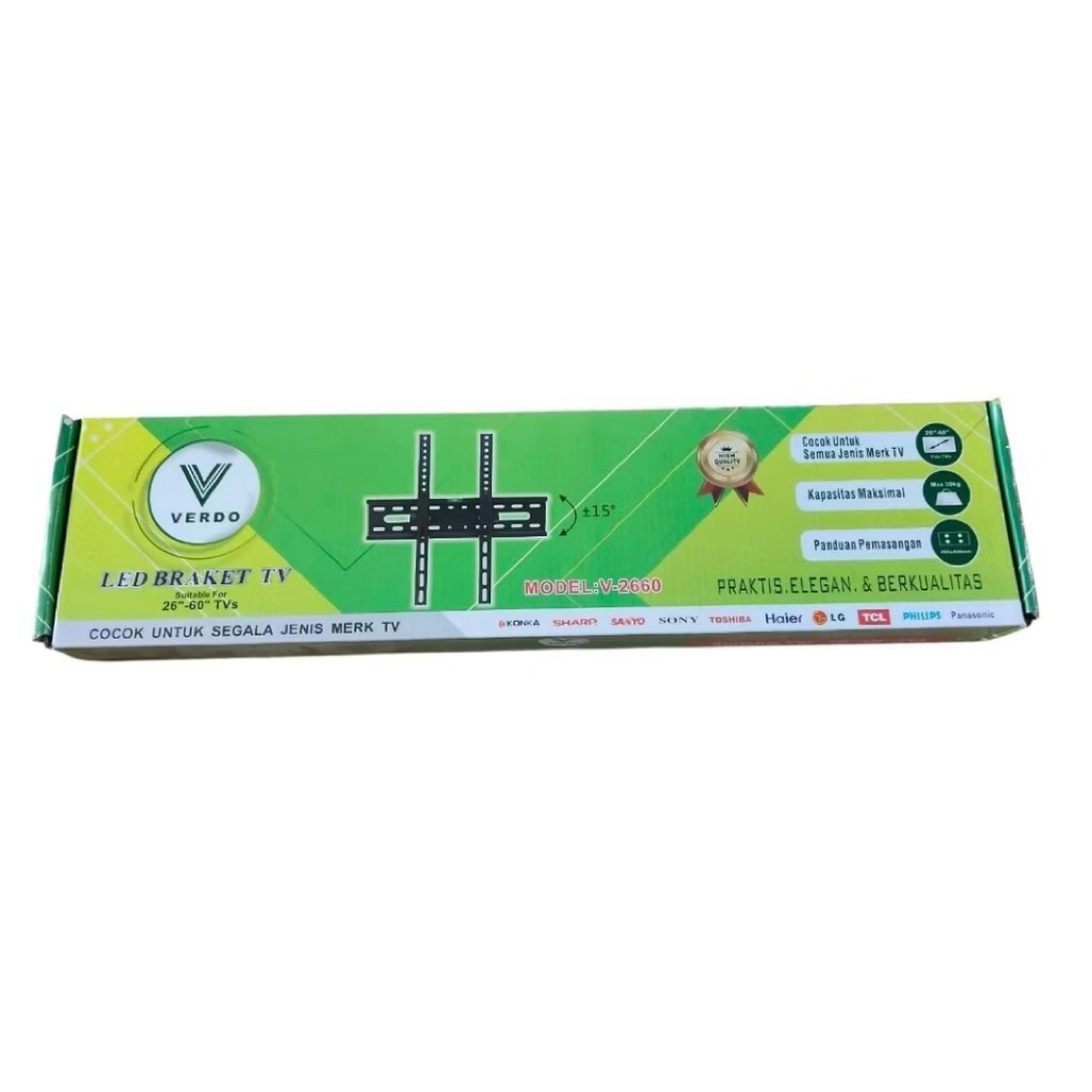 Braket TV Led Verdo 23” - 60” / Led Braket TV Verdo