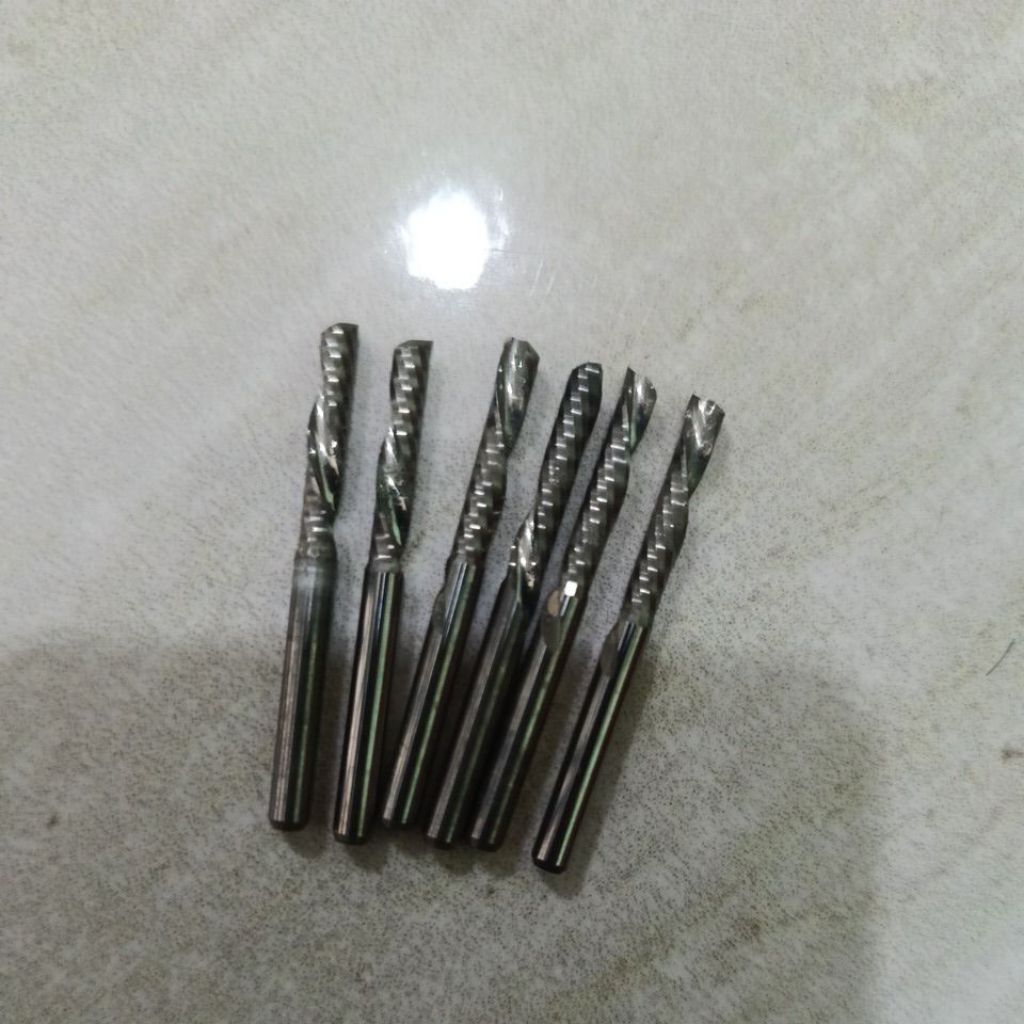 endmill carbide single flute 3mm endmill carbide 3mm cnc router