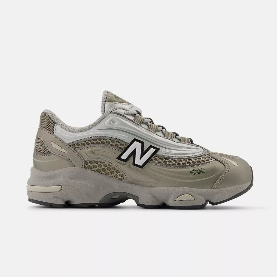 SEPATU ANAK NEW BALANCE KIDS 1000 Arid Stone/Light Silver PV1000NK ORIGINAL 100%