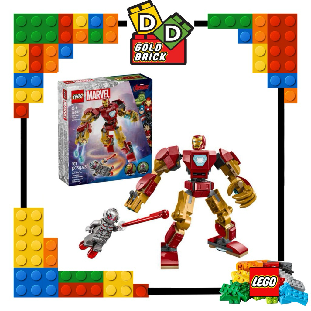Lego Marvel 76307 - Iron Man Mech Vs Ultron