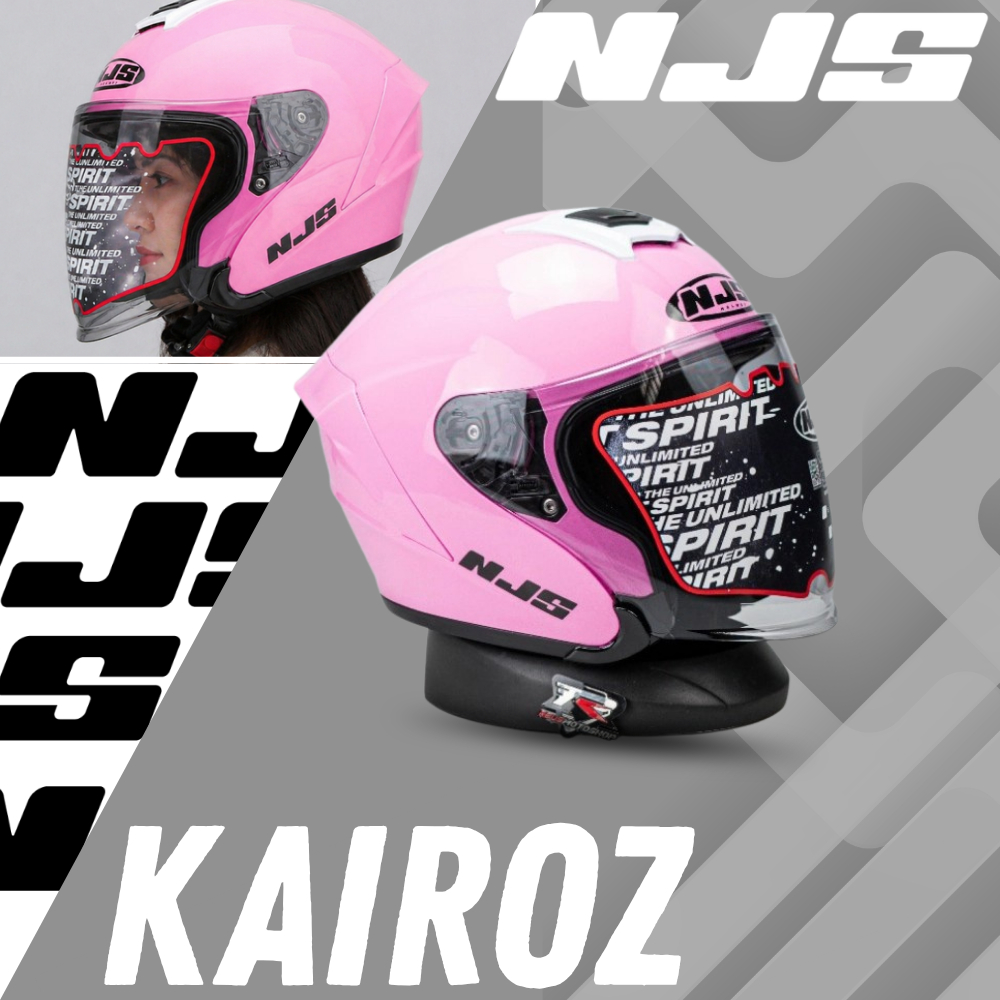 Helm NJS PINK PEACH | Original NJS V1 SNI
