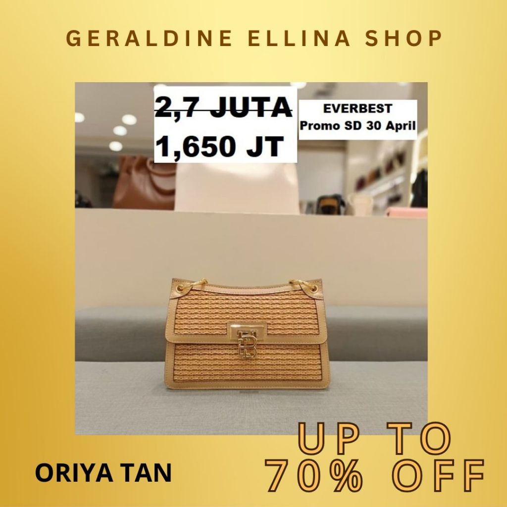 Tas selempang wanita EVERBEST shoulder bag original sale ORIYA