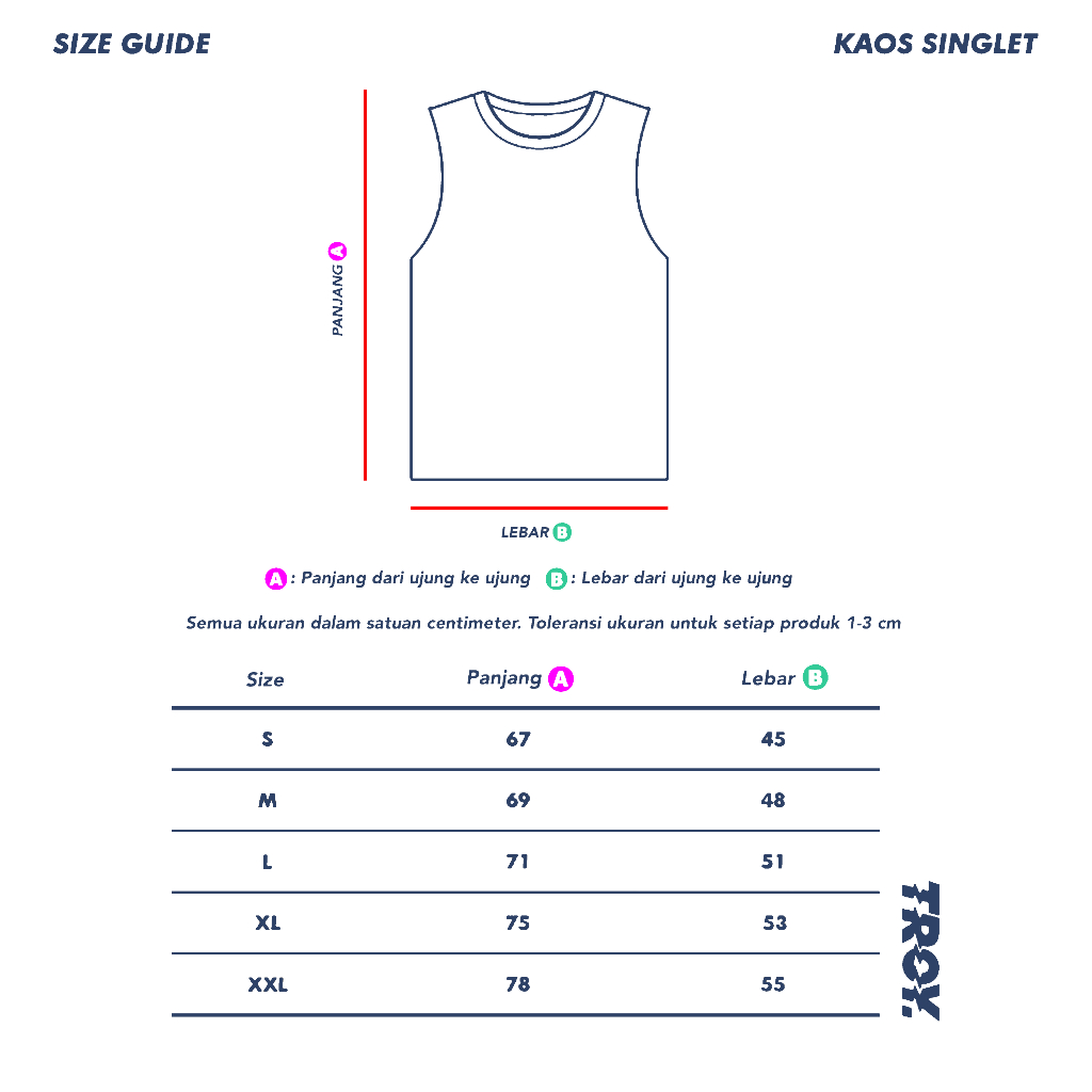 Troy Company Kaos Singlet Pria Hitam - Hand Lettered Singlet Sleeveless Black TS 3605
