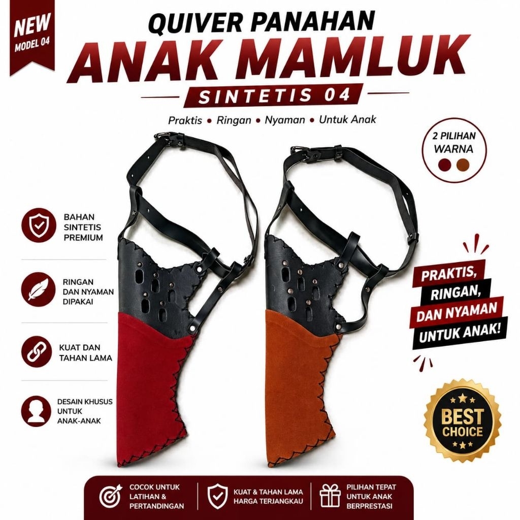 QUIVER MAMLUK ANAK KULIT SINTETIS PREMIUM