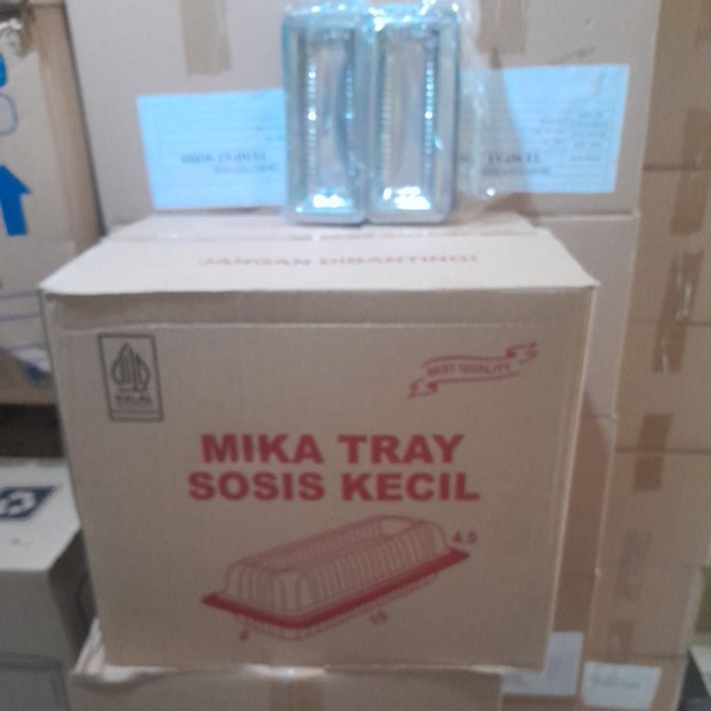 [1Dus] Mika Sosis Kecil / Tray Mika Kue PIA / Tray Dimsum Sushi isi 2000 Pcs