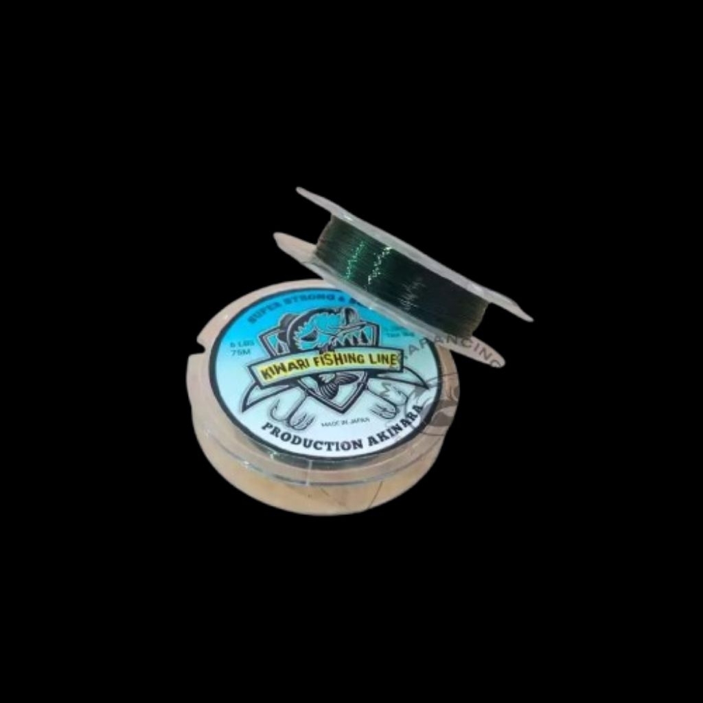 Tali Senar pancing Kiwari Fishing Line Anti keriting,tenggelam, dan kuat