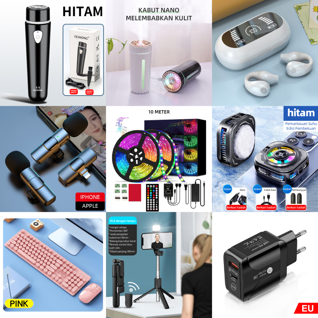 CUCI GUDANG SERBA ADA Obral Murah Elektronik, Aksesoris Rokok, Jam Tangan, Lampu, Alat Cukur - HARGA