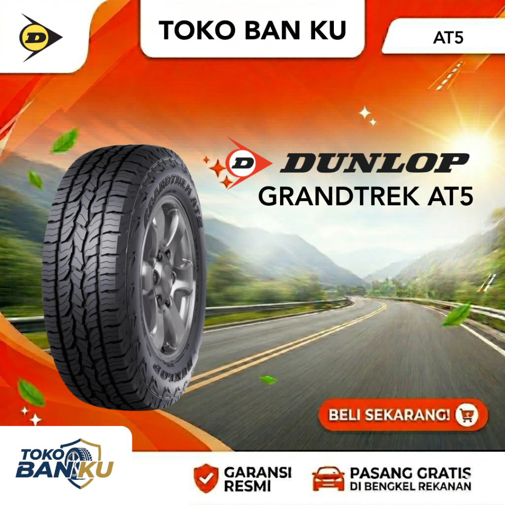 Ban Mobil Dunlop AT5 235/60 R17 - Innova Zenix,Kia Sedona