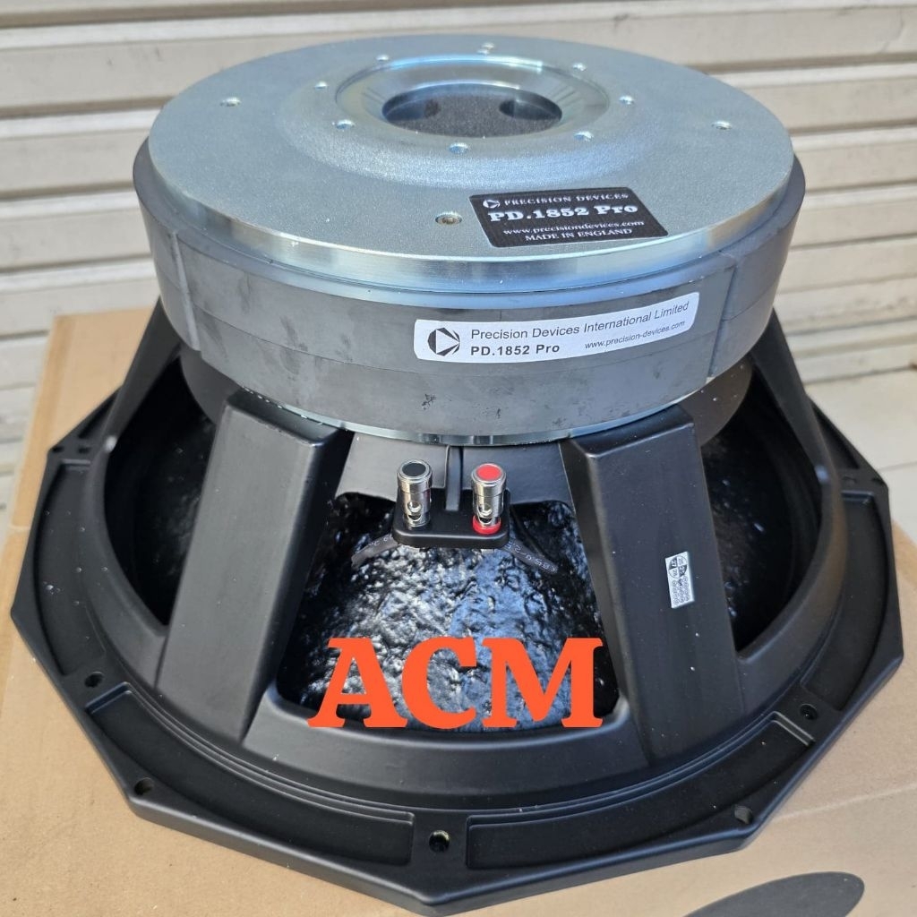 SPEAKER COMPONENT PRECISION DEVICES PD1852PRO SPEAKER 18 INCH VC 5 INCH PD  1852 PRO DM