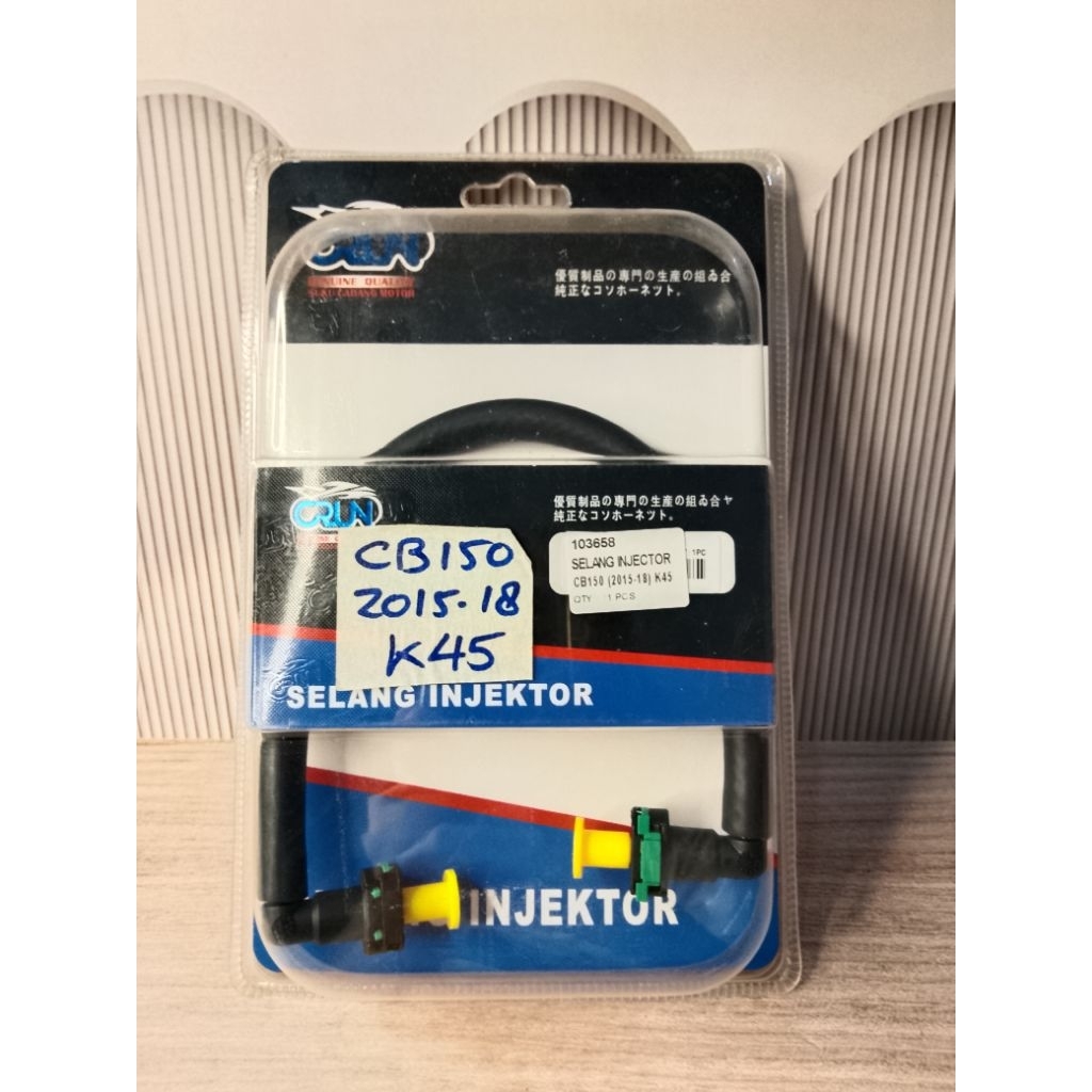 SELANG INJEKTOR CRUN CBR150 OLD / CBR150 LED