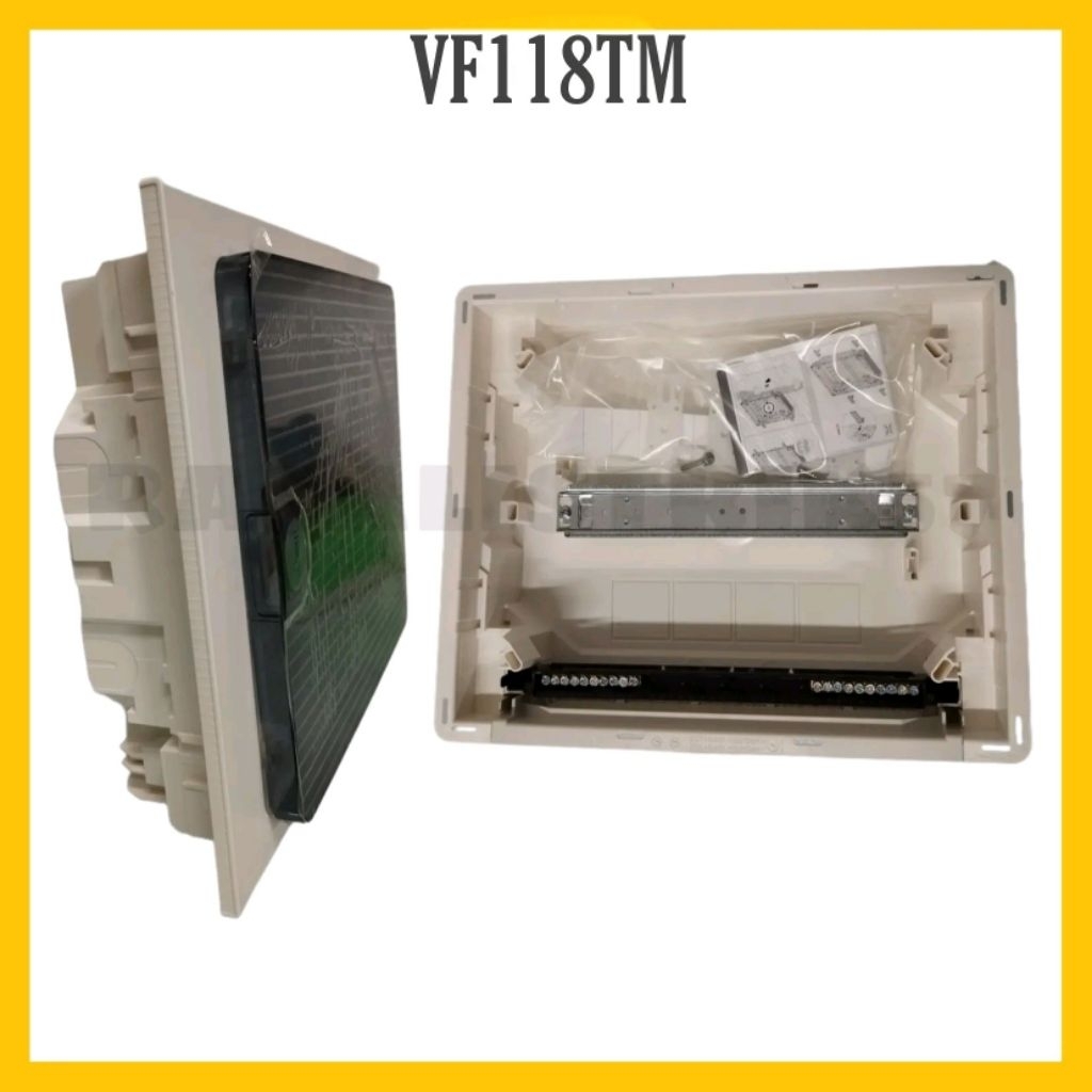 Hager Box Panel listrik Box MCB Inbow tanam VF118TM 18 Grup Hager