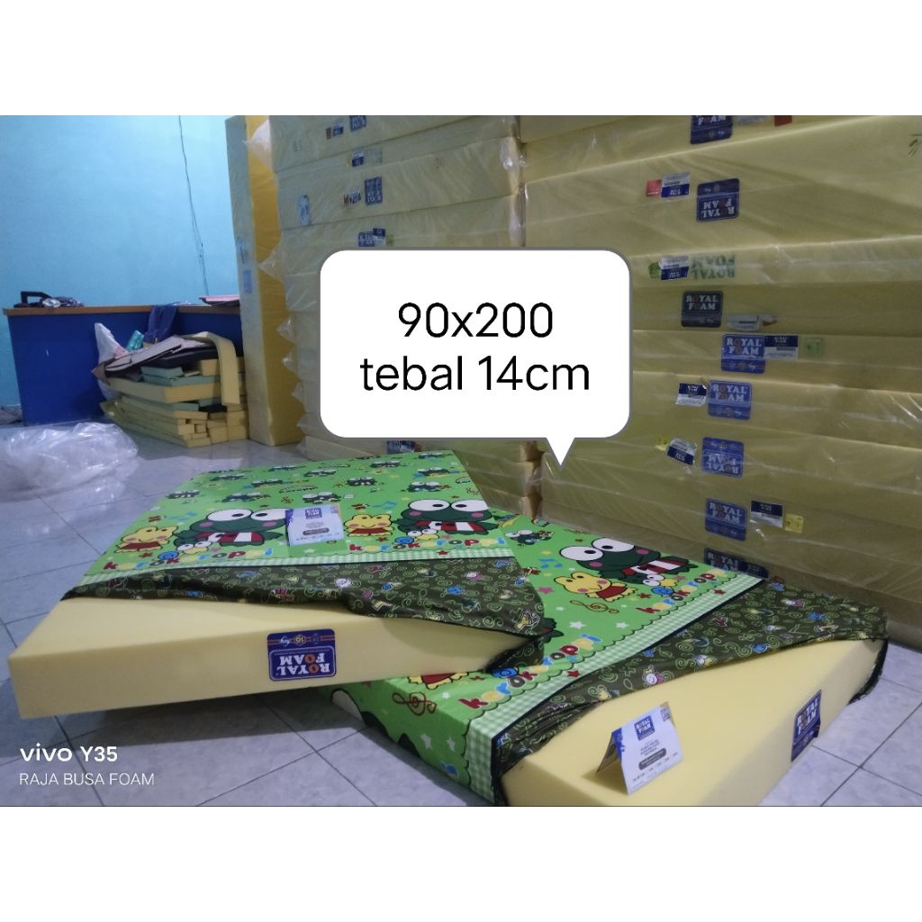kasur busa royal foam ukuran 90x200x14