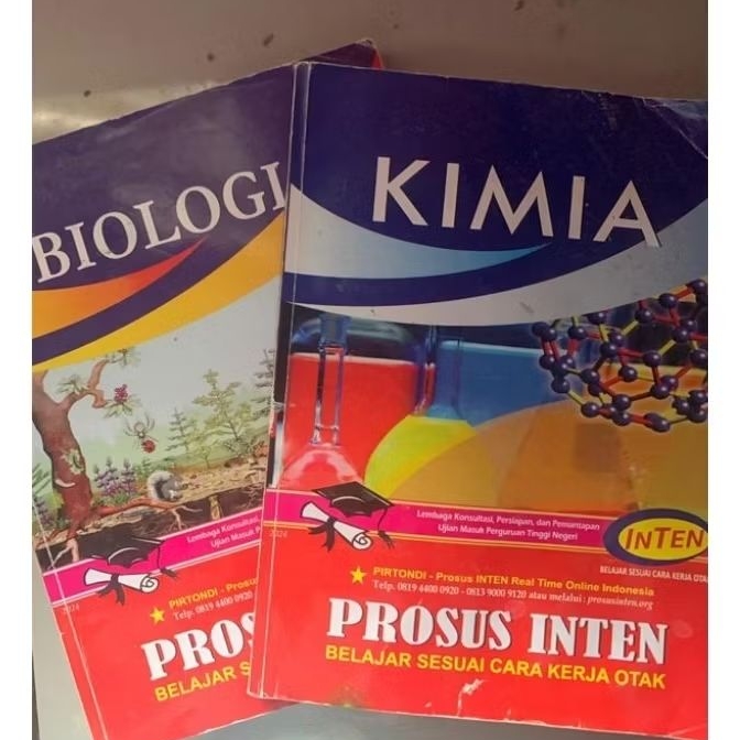 preloved Buku kimia biologi inten kelas 12 24/25