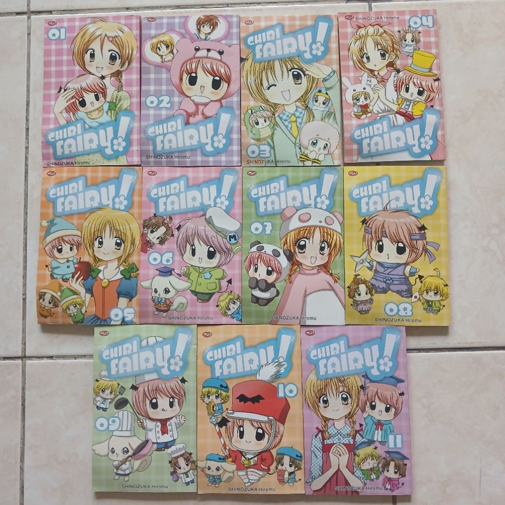 Komik "Chibi Fairy" lengkap edisi 1-11 preloved