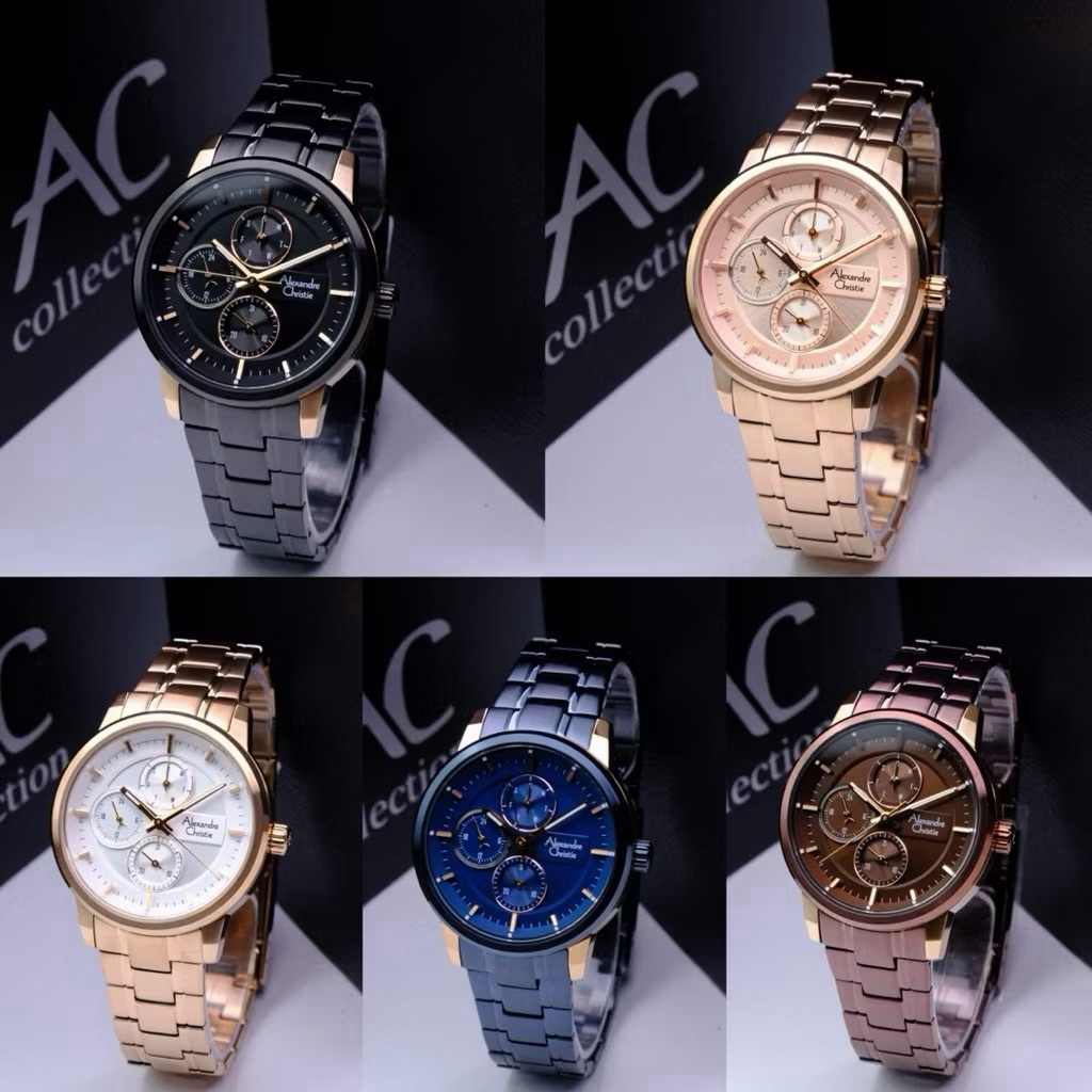 Ac 6323 JAM TANGAN WANITA ALEXANDRE CHRISTIE AC6323