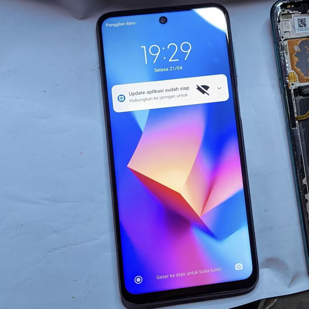 LCD + Frame Redmi Note 9 Pro Original Copotan  Lcd Xiaomi Redmi Note 9 Pro set frame Lcd Xiaomi Reno