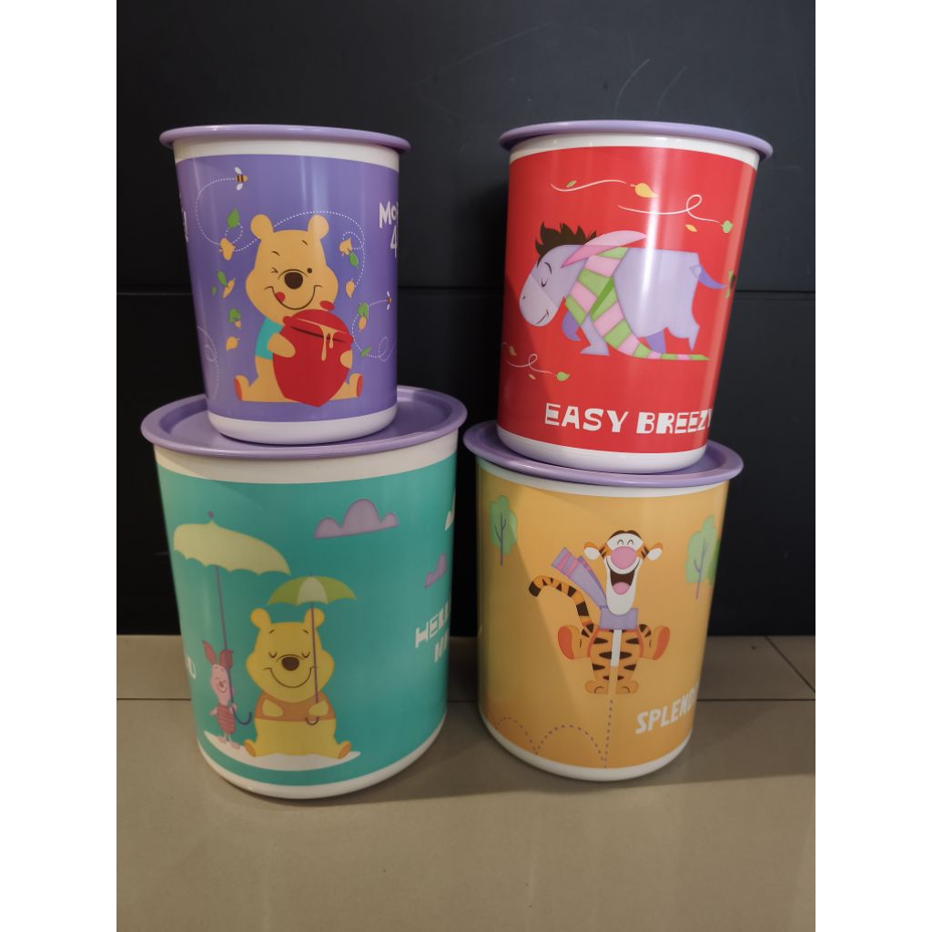 Toples Canister Tupperware Karakter Disney Collector Items