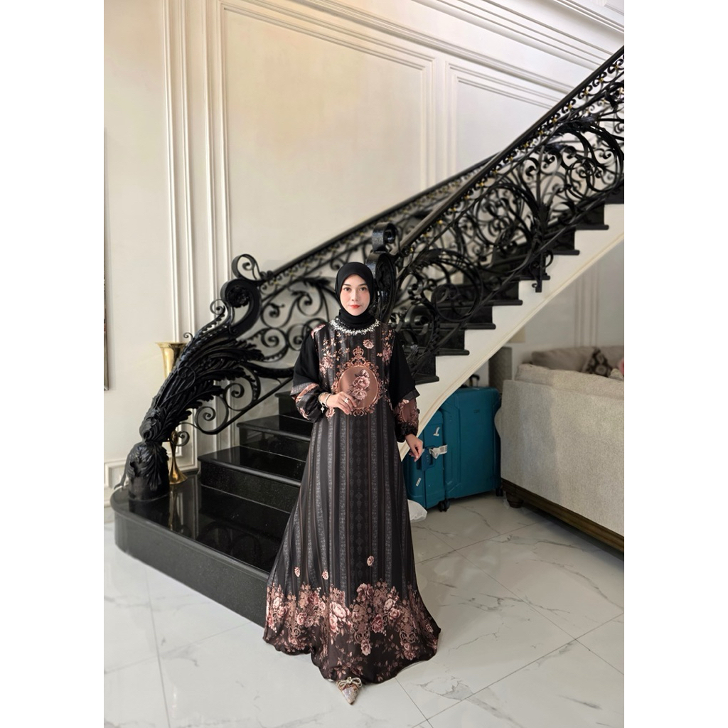 dres aruna set hijab by nf