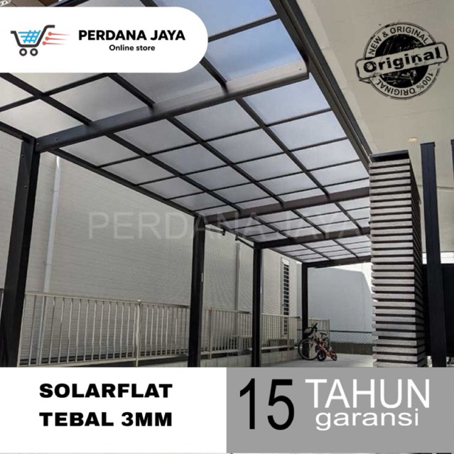 Solarflat 3mm Jogja Solartuff Solid Solarflat