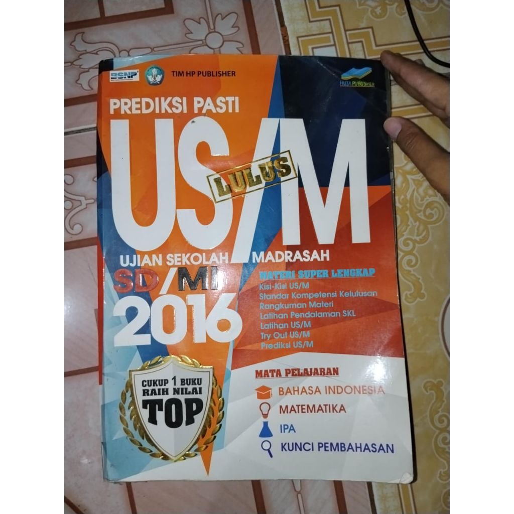 BUKU UJIAN SEKOLAH KELAS 6 SD